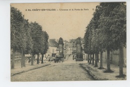 CREPY EN VALOIS - L'Avenue Et La Porte De Paris - Crepy En Valois