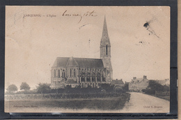 CPA De     CARQUEFOU  L'eglise    Le 3 Nov 1903  Pour  NANTES - Carquefou