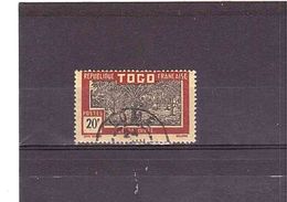 151  OBL  Y&T  Le Cacaoyer  *TOGO Colonie*  16/45 - Usados