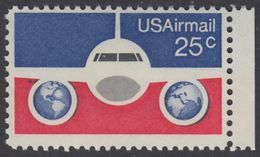 !a! USA Sc# C089 MNH SINGLE W/ Right Margin - Planes & Globes - 3b. 1961-... Ungebraucht