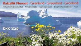 GREENLAND, Booklet 1, 1989, Margrethe, Kr 35 - Booklets