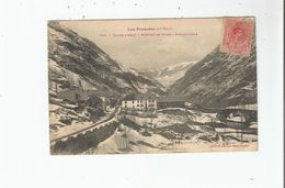 PONTAU EN HIVER 648 VALLEE D'ARAN LES PYRENEES  VUE GENERALE  1912 - Lérida