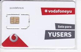 TARJETA DE ESPAÑA DE GSM-MINT  DE VODAFONE  YUSERS (NUEVA-MINT EN BLISTER) - Vodafone