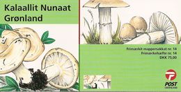 GREENLAND, Booklet 24, 2006, Edible Fungi II, Mushrooms - Markenheftchen