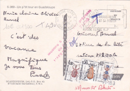 Griffe "inconnu à L'appel Des Préposés Du Creusot - 71200 - L'AEXDA & Taxe 4.90 Fr & Mention Manuscrite Macon RP - 1859-1959 Covers & Documents