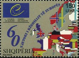 Albania Stamps 2009. 60-th Anniversary Of The Council Of Europe. Set MNH - Albania