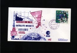 Brasil 1983 Space / Raumfahrt  Ariane Rocket  Interesting Cover - América Del Sur