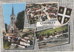 CPSM Grand Format 54 Meurthe Et Moselle - CHAMBLEY - Multivues - Chambley Bussieres