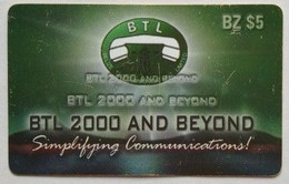 Belize  BTL 2000 And Beyond  Remote $5 - Belice