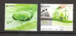 CROATIA 2016,  THINK GREEN,WATHER, ,MNH - 2016