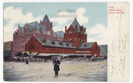 KANSAS CITY Missouri MO, MARKET HOUSE 1900s Undivided Back Vintage Postcard - Kansas City – Missouri