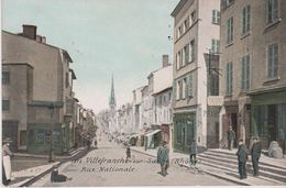 (69) VILLEFRANCHE SUR SAONE . Rue Nationale (Tabac / Pharmacie) - Villefranche-sur-Saone