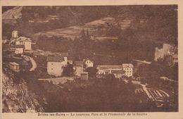 (73) BRIDES LES BAINS . Le Nouveau Parc Et Le Promenoir De La Source - Brides Les Bains