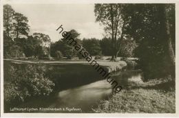 Lychen - Küstrinerbach Bei Fegefeuer - Foto-AK 30er Jahre - Verlag J. Goldiner Berlin - Lychen