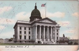 USA 1906 CARTE POSTALE DE PATERSON  COURT HOUSE - Paterson