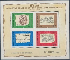 ** 1972 Bélyegnap AJÁNDÉK Blokk (30.000) - Other & Unclassified