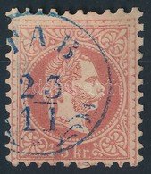 O 1867 5kr Kék 'TAB' Bélyegzéssel (Gudlin 400 P) - Andere & Zonder Classificatie