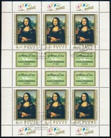 O 1974 Mona Lisa Teljes ív (13.000) - Other & Unclassified