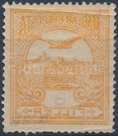 * 1909 Turul 3f Teljes Gépszínátnyomattal (törés) - Other & Unclassified