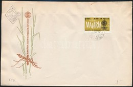 1962 Malária Vágott Bélyeg FDC-n - Andere & Zonder Classificatie