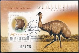 O 2000 Földrészek állatai (IV.) - Ausztrália 12 Db Blokk Elsőnapi Bélyegzéssel (14.400) - Andere & Zonder Classificatie