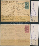 1940-1944 8 Db Klf Munkaszolgálatos Küldemény, Közte Több Alakulat Bélyegzéssel / Forced Military Working Camp Postcards - Other & Unclassified