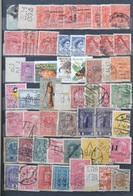 O 600 Klf Céglyukasztásos Bélyeg 1895-től 8 Lapos Közepes Berakóban / 600 Different Perfin Stamps - Andere & Zonder Classificatie