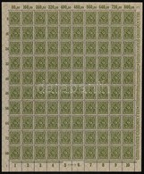 ** Deutsches Reich 1922/1923 Mi 229 Teljes ív - Other & Unclassified