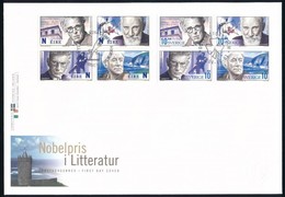 Írország, Svédország Nobel-díj Közös Kiadás FDC-n - Other & Unclassified