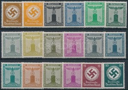 ** Deutsches Reich Hivatalos, 18 Klf Bélyeg (Mi EUR 155,-) - Andere & Zonder Classificatie