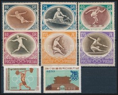 ** 1956-1965 Olimpia Motívum 6 Db Sor + 6 Klf önálló érték - Andere & Zonder Classificatie