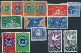 ** NATO Motívum 1959-1960 6 Klf Sor + 2 önálló érték - Andere & Zonder Classificatie