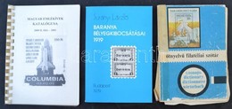 Ötnyelvű Filatéliai Szótár + Magyar Emlékívek Katalógusa(spirálozott Fénymásolat) 2000-2003 + Surányi László: Baranya Bé - Andere & Zonder Classificatie