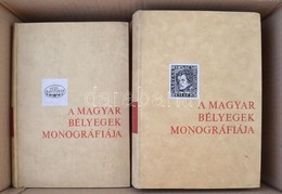 Magyar Bélyegek Monográfiája 1-6. Kötet Komplett, Jó állapotban. Dobozban - Andere & Zonder Classificatie
