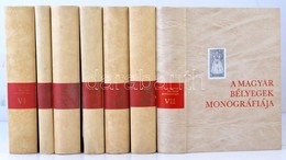 Magyar Bélyegek Monográfiája I.-VII. Kötetek / Monography Of Hungarian Stamps Volumes I-VII. - Andere & Zonder Classificatie
