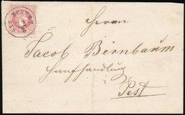 1867 5kr Levélen / On Cover 'SZT.HUBERT' - 'PEST' - Andere & Zonder Classificatie