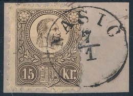 1887 Réznyomat 15kr 'NASIC' - Other & Unclassified