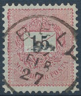 O 1889 15kr 'BÉLY' - Andere & Zonder Classificatie