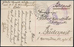 1916 Tábori Posta Képeslap / Field Postcard 'Gericht Des K.u.k. Hafenadmiralats Und Kriegshafenkommandos In Pola' - Other & Unclassified