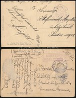 1916-1917 2 Db Képeslap Hajópostával 'S.M. SCHIFF TEGETHOFF' + 'Seeflugleitung POLA' - Andere & Zonder Classificatie