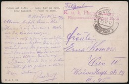 1917 Tábori Posta Képeslap / Field Postcard 'K.u.k. Fliegerersatztruppe Fliegerersatzkompagnie Nr. 11.' - Andere & Zonder Classificatie