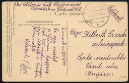 1918 Képeslap Magyar Katonától A Törökországi Damaszkuszból Német Tábori Postán Keresztül / Postcard Of Hungarian Soldie - Other & Unclassified