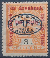 * Debrecen I. 1919 Hadisegély II. 3f Garancia Nélkül (**45.000) - Other & Unclassified