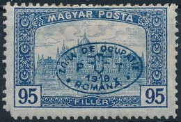 * Debrecen I. 1919 Magyar Posta 95f Garancia Nélkül (**50.000) (sarokhiba / Corner Fault) - Andere & Zonder Classificatie
