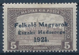 ** Nyugat-Magyarország V. 1921 Parlament 5K Garancia Nélkül (**40.000) - Other & Unclassified