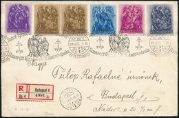 1938 Ajánlott Levél Szent István 30f Bérmentesítéssel 'SZENT ISTVÁN EMLÉKÉVES ÜNNEP' Alkalmi Bélyegzéssel / Registered C - Other & Unclassified