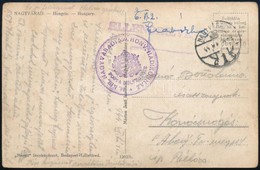 1944 Tábori Posta Képeslap 'M. KIR. NAGYVÁRAD 559. HONV. HADIKÓRHÁZ' Bélyegzéssel, Cenzúrázva - Other & Unclassified