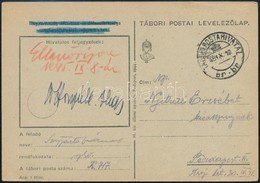1945 Tábori Posta Levelezőlap / Field Postcard 'TP Br' - Other & Unclassified