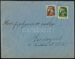 1945 (2. Díjszabás) Távolsági Levél Kisegítő 1P/1P + 2P/2P Bérmentesítéssel - Other & Unclassified