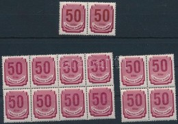 ** 1946 Portó 50f Pár, Négyestömb, Nyolcastömb - Andere & Zonder Classificatie